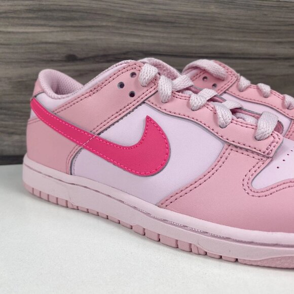 Nike Dunk Low Triple Barbie Pink Women's Shoes - Picture 7 of 10